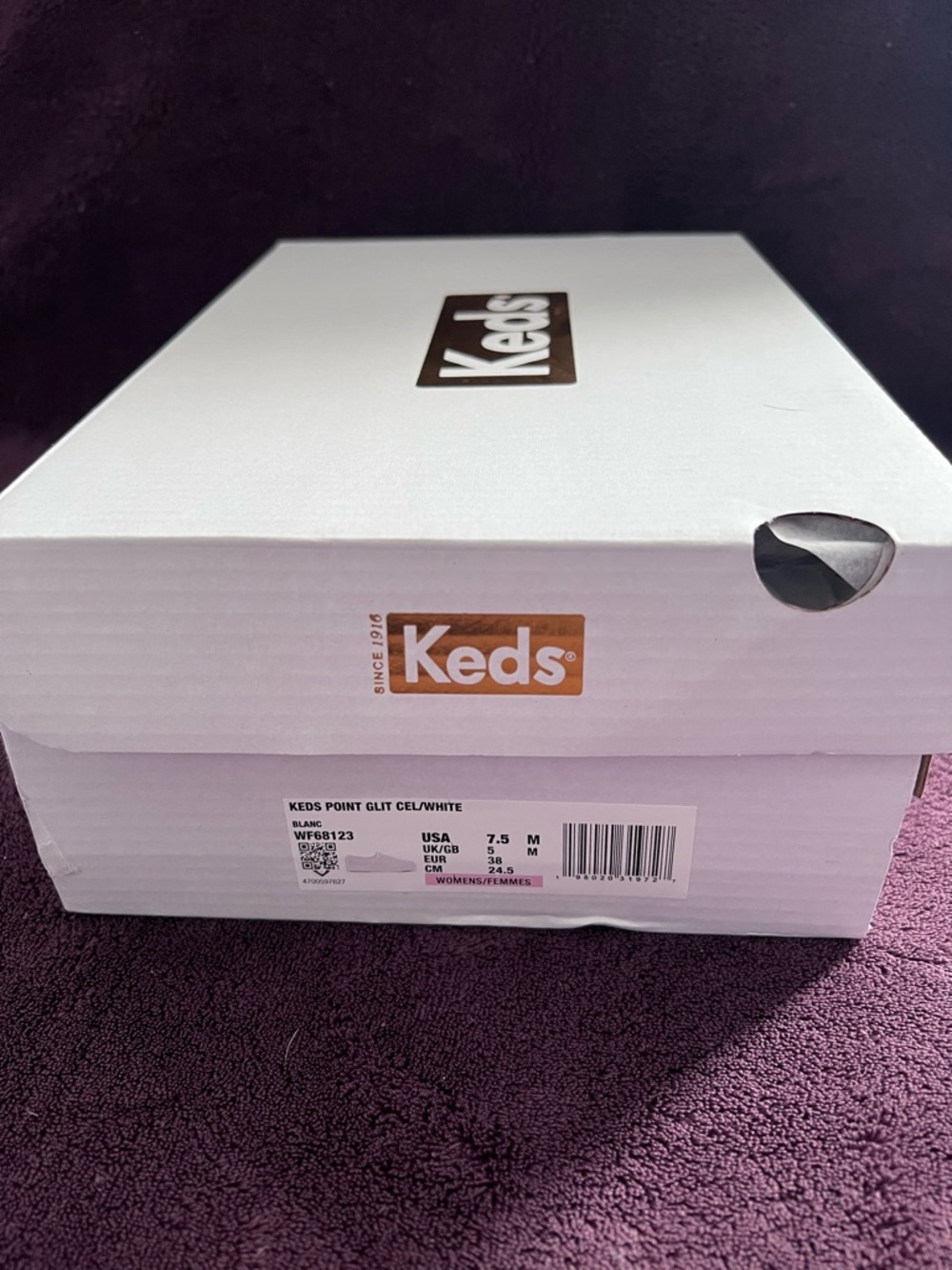 Keds Celebration Glitter Lace-Up Platform Sneakers - Picture 5 of 5